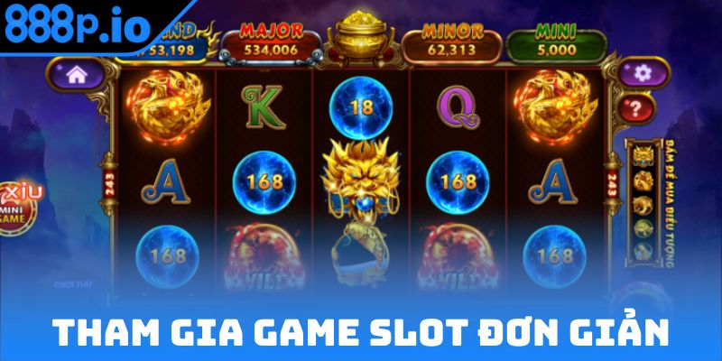 Tham gia game slot đơn giản với 1 chiếc điện thoại
